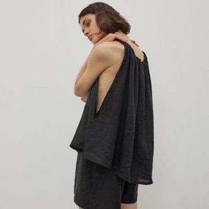 NWT 100% Linen tank from Deiji Studios Totem Set (TOP ONLY - short not included)